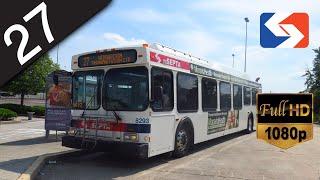 SEPTA Route 27 to Wissahickon - New Flyer DE40LF