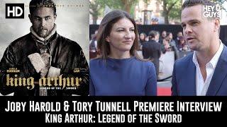 Joby Harold and Tory Tunnell Premiere Interview - King Arthur: Legend of the Sword