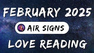 February 2025 Air Signs Tarot Reading: Love Predictions for Gemini, Libra, Aquarius 🩵🩷 GET READY ️