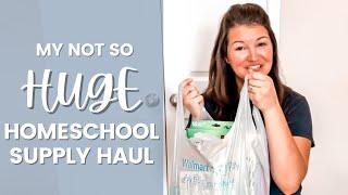 Homeschool Supply Haul 2022-2023 Homeschool Year