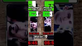 HONOR MAGIC 7 PRO vs iPHONE 16 PRO MAX : Ultimate Battery Test!  Who Will Reign Supreme? 