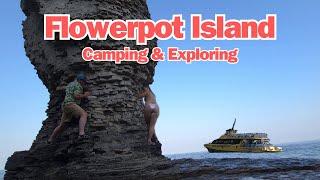 Unforgettable Camping Experience on Flowerpot Island! Hiking, Swimming, Cooking & Tips for Your Stay