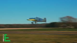 Historic first flight of a piloted electric race plane achieved today