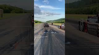 S10 crashes on abandoned airport drag racing with limpy flagging. Berkeley Springs, Wv