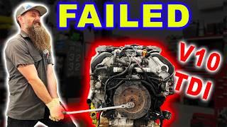 FAILED V10 TDI VW Engine ~ VWs Most Complicated Engine EVER