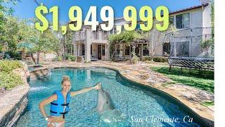 $1,949,999 Luxury Home Tour in San Clemente, Ca!