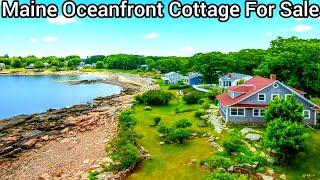 Maine Waterfront Property For Sale | Maine Oceanfront Cottage For Sale | Maine Real Estate | 1 acres