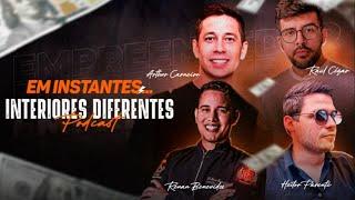 #01 INTERIORES DIFERENTES - PODCAST (ARTHUR CARNEIRO, RAUL CÉSAR, RENAN BENEVIDES, HEITOR PARENTE)