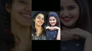 Malayalam actress wirh makeup and without makeup part 2  #shorts