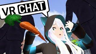 VRCHAT - ДЕВУШКА КОТОРАЯ ЛЮБИТ МОРКОВЬ  (ВР ЧАТ МОНТАЖ)