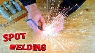  Spot welding of capacitors!!! How to do spot welding with your own hands? 