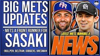 BIG Mets Updates: Mets A FRONT RUNNER For Sasaki, Bullpen Targets, Beltran HIRED As Puerto Rico's GM