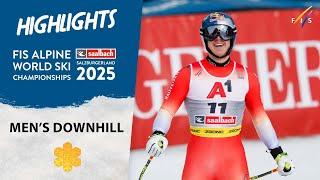 Von Allmen picks first ever Downhill win to snatch gold medal | Saalbach 2025