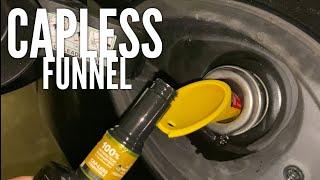 HOW TO ADD CLEANER TO CAPLESS GAS TANK