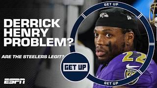 Steelers = LEGIT Super Bowl contenders?  Do the Ravens have a Derrick Henry PROBLEM?!  | Get Up