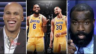 NBA Today | Richard & Perkins discuss LeBron wants play with Curry again, DiVincenzo-Rick separated