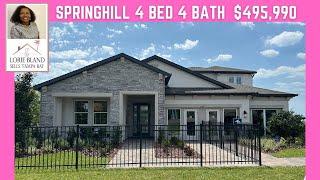 Tampa Bay New Home Tour in Anderson Snow Estates Spring Hill Florida | Lorie Bland Sells Tampa Bay