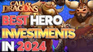 Best Hero Investments in 2024 Tierlist! | Call of Dragons Tierlist