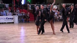 Artem Martynov - Julia Khurtina RUS, Samba, DanceComp Wuppertal 2019