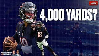 Will Caleb Williams set Bears' single-season passing record as a rookie? | Bernstein & Harris