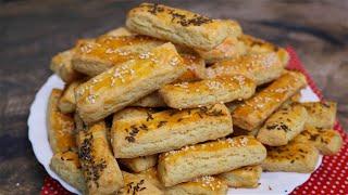 It can't be faster than this! Crispy salty sticks without waiting, they stay fresh for days!