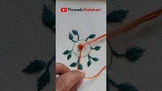  Most Amazing Flower Embroidery Designs  #shorts #embroidery