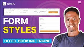 MotoPress Hotel Booking Styles: Style Check Availability and Booking Forms in Gutenberg or Elementor