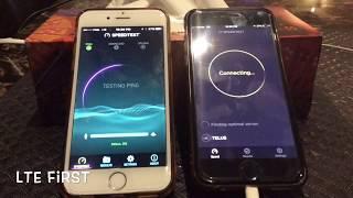 Koodo (Telus) vs Fido (Rogers) Speed Test