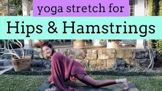 Yoga Stretch for Tight Hips and Hamstrings | COLE CHANCE YOGA