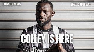 Colley is here - PAOK TV