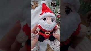 Crochet Santa pattern | Crochet Elf pattern | Amigurumi Christmas | Плюшевый Санта крючком | Гномик