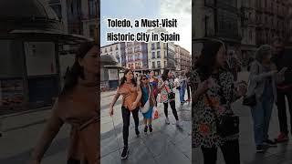 Toledo,  Must-VisitHistoric City in Spain #shorts #travel #vlog #europetravelvlog #traveldestination