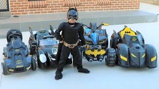 Batman's Batmobile Collection Test Driving Kids Electric Battery Powered Ride On Cars Ckn Toys