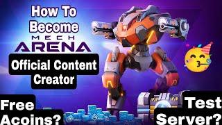 How To Become Official Content Creator  ? Test Servers ️ ? Weekly Free Acoins  ?