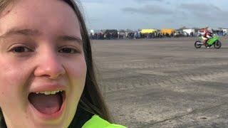 Live Speed racing on a Aeroplane field ￼￼