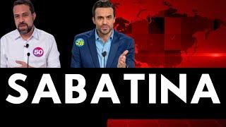 BOULOS PARTICIPA DE SABATINA COM PABLO MARÇAL