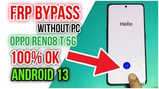 OPPO Reno8 T 5G Frp bypass Without Pc 100% working Android 13 | CPH2505 Unlock FRP