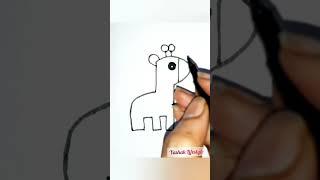 Simple and easy drawing / easy art for kids #shorts