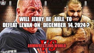 Does Jerry have any chance of defeating Levan Saginashvilli ? Watch to find out!   #armwrestling