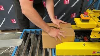 Carton Folding System, The simple way to form boxes in a production line