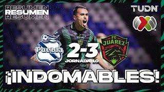 HIGHLIGHTS | Puebla 2-3 FC Juárez | Liga Mx-AP2024 - J10 | TUDN