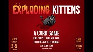 【汤米酱】Board Game 桌游教学087 Exploding Kittens Review 爆炸猫 介绍