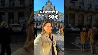 Ist DAS der BESTE Kurztrip für unter 50€?!  #berlin #lowbudget #reisen #holidayswithshorts