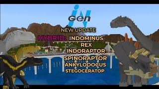 INGEN UNIVERSE ADDON Showcase - NEW UPDATE - Minecraft Bedrock PE