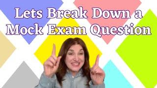 Breaking Down a Mock BCBA® Exam Question: The Best Example of a Behavior: B-1