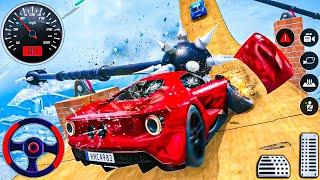 GT Ramp Car Stunts Racing Simulator - Extrime Car Crash Beam Derby 3D - Android GamePlay