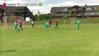 SV PINNOW - STORKOW/ VIETMANNSDORF 5:3 - Highlights [A-Junioren-Keisliga UM 2013/14 17.Spieltag]