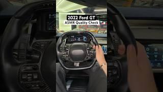 INSIDE the NEW FORD GT #quality #asmrsounds #fordgt