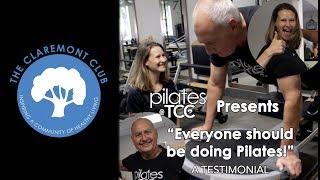 Pilates@TCC: "Everybody should be doing Pilates!" A Testimonial by David Langrehr