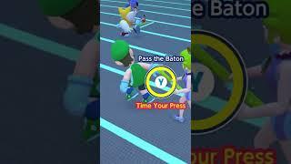 Mario & Sonic At The Olympic Tokyo 2020 Event 4x100m Relay #Shorts